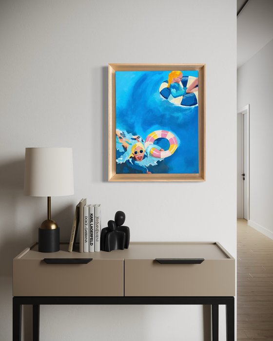 Jeux dans l’eau