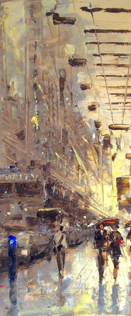 CITY LIGHTS #134. by Irina Alexandrina