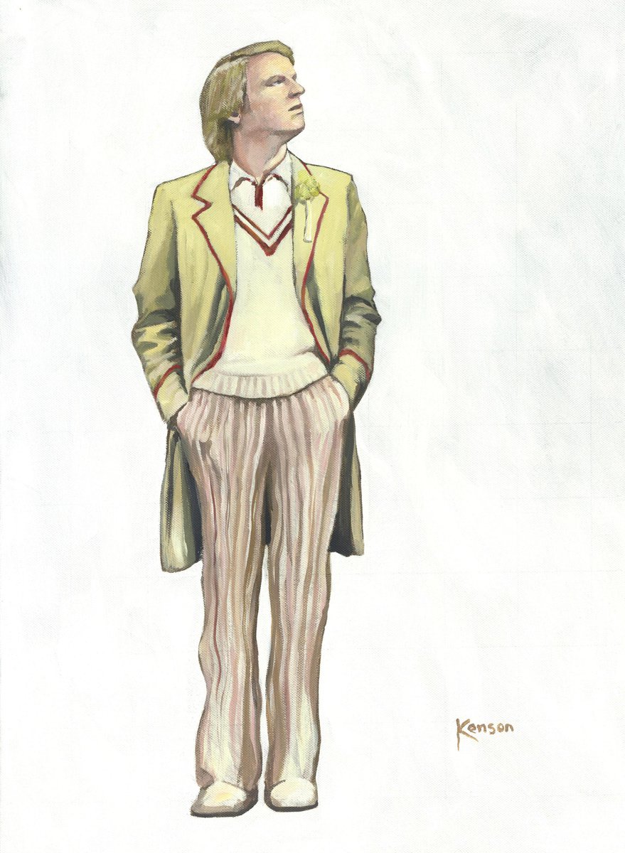 Peter Davison the Fifth Doctor by Kenson Low