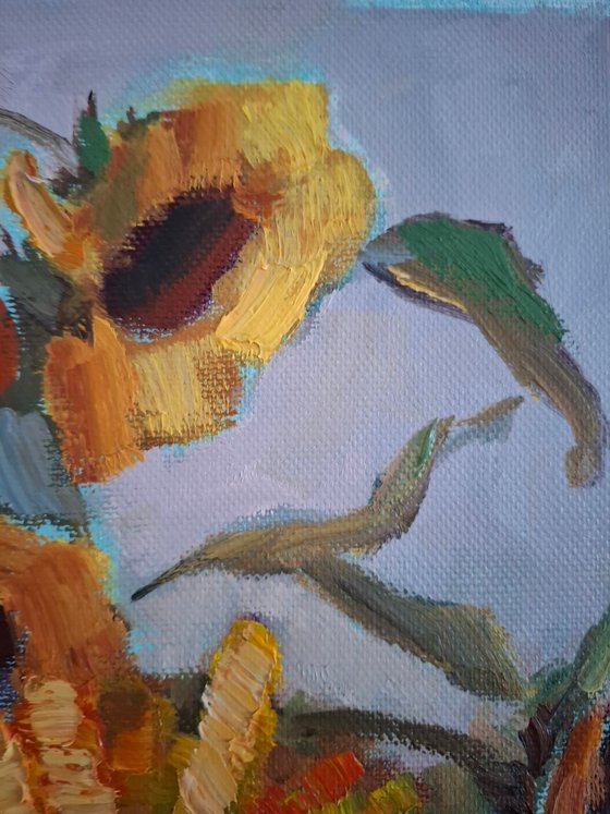 Still-life "Sunflowers #3"