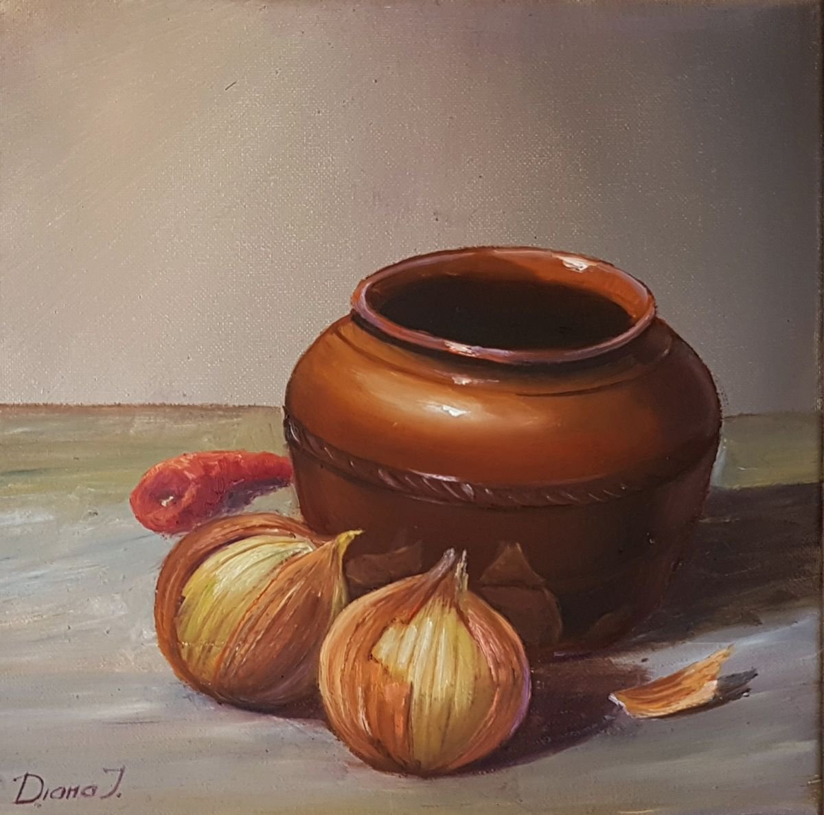 Onion party by Diana Janson