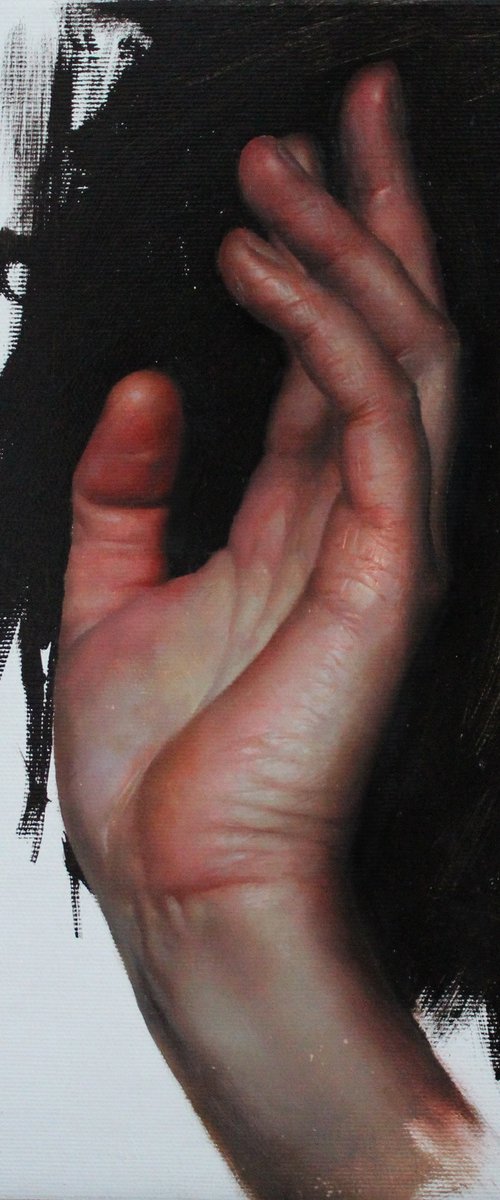 Mom's Hand by Khrystyna Bodnaruk