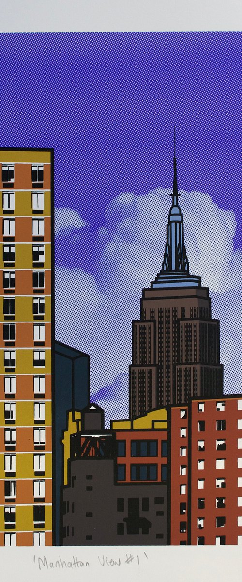 Manhattan View #1 by Gerry Buxton