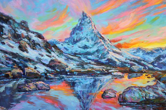 "Evening Mountains"
