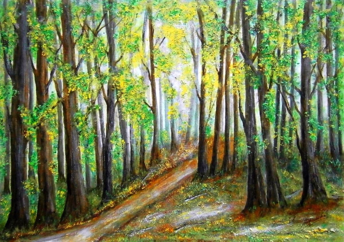 On the edge of the forest 2.. by Emlia Urbankov