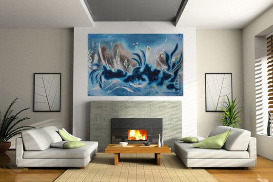 Ocean Dream - Large Canvas 59 by 40 inches