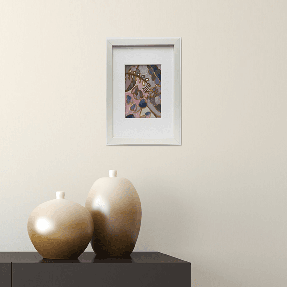 FLOWERS STILL LIFE 6. (framed)