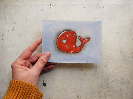 The tiny red fish