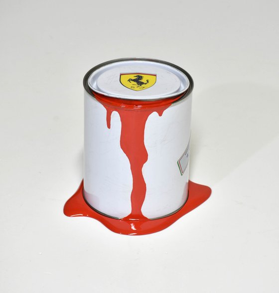 Champions' painting "Ferrari"