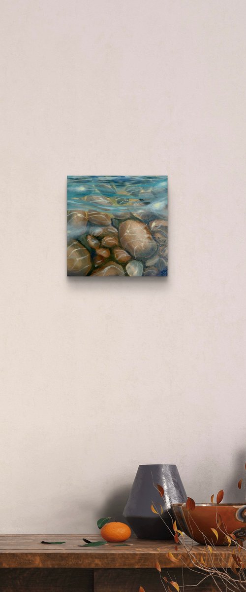 Sunlit Stones by Aisylu Burangulova