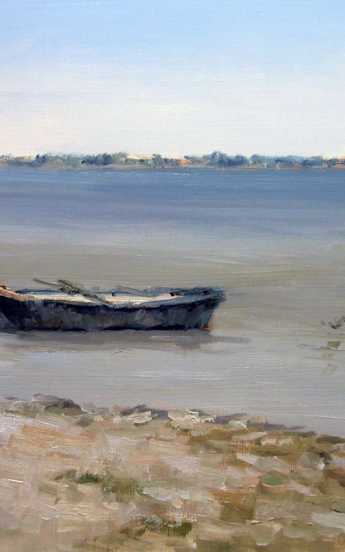 Old Small Boat by Pascal Giroud