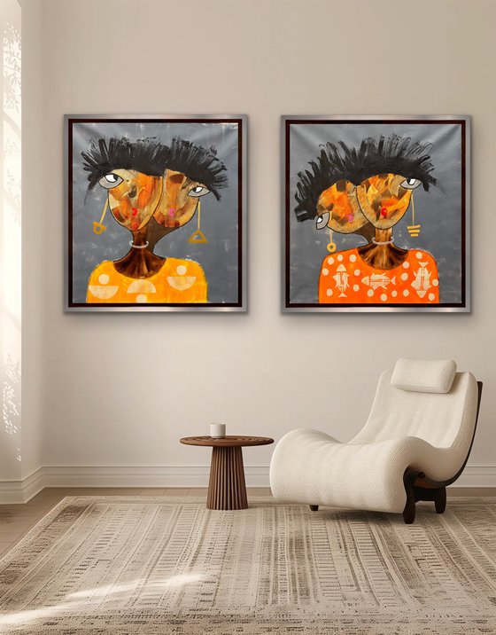 I Have Your Back (Diptych)