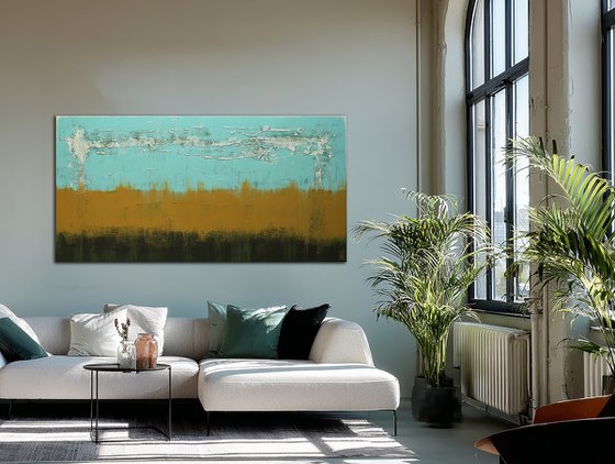 Landscape in Turquoise