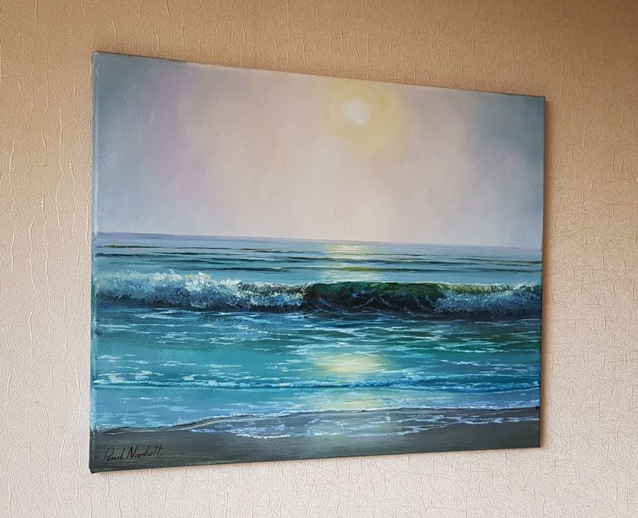 On the Ocean of My Dreams Oil painting by Paul Narbutt | Artfinder