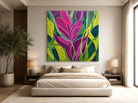Tropical Leaves Dance #3