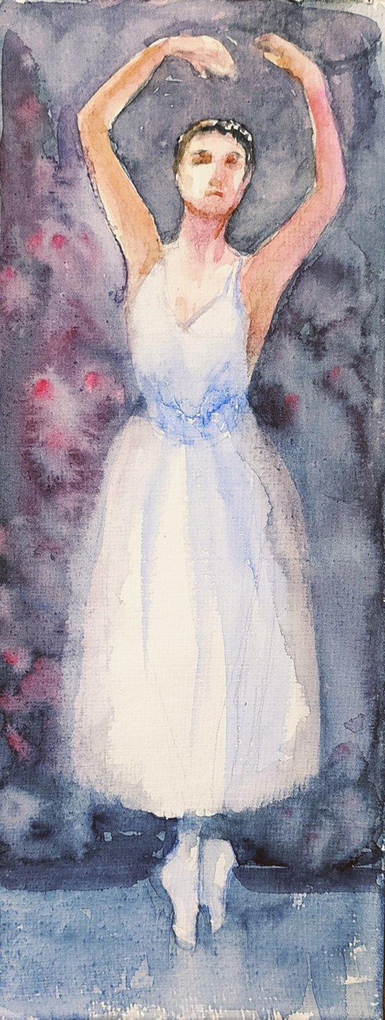 Set of Ballerina dancing