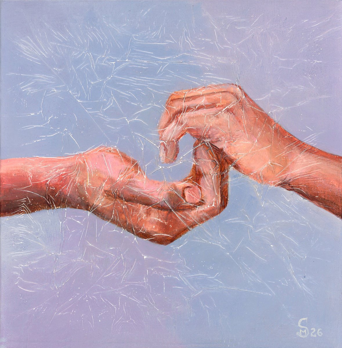 Where We Meet By Margarita Stepanova, 10 X 10, Artwork For Sale On Artfinder