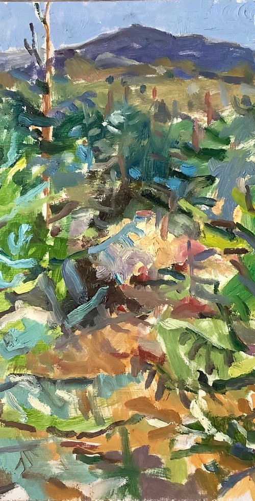 Expressive Irish Greens by Lana Verdi