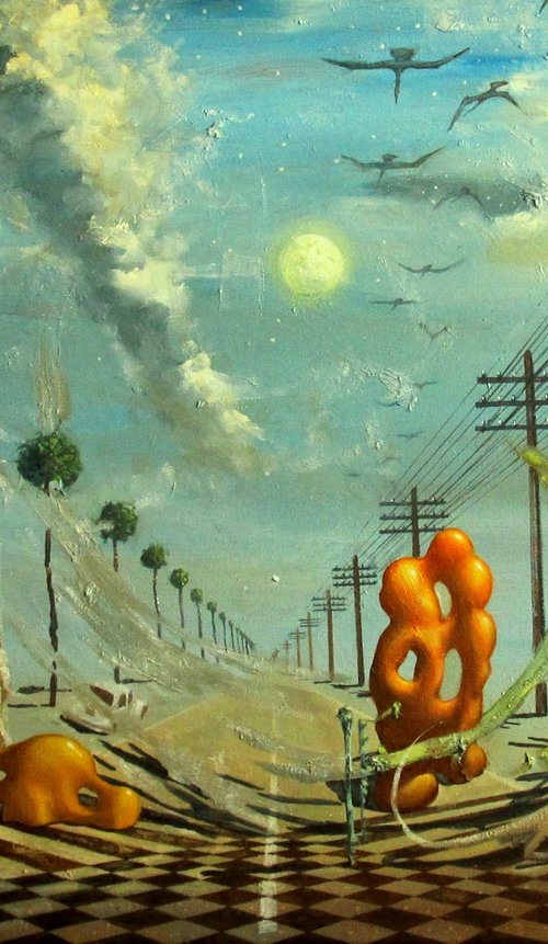 Telegraph road by Serhiy Roy