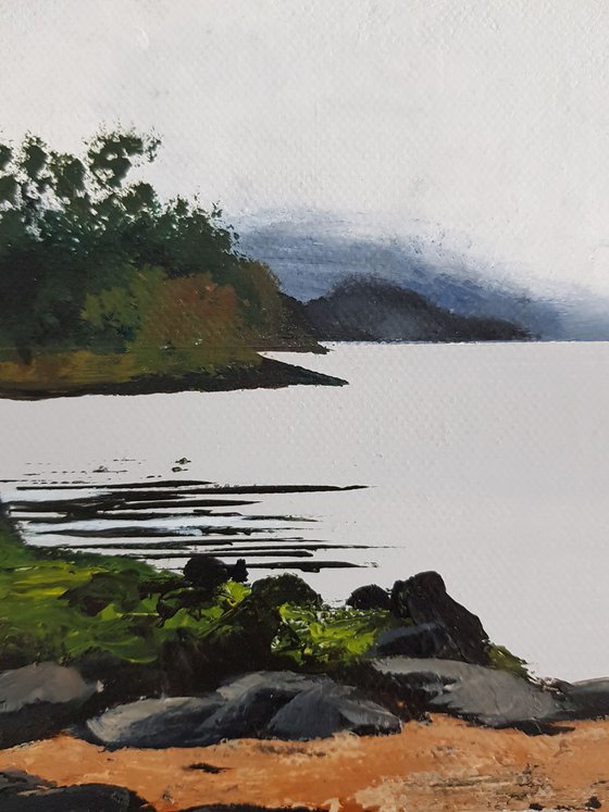 Loch Awe Scottish Landscape Painting Argyll & Bute