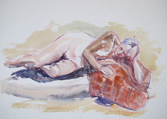 reclining female nude