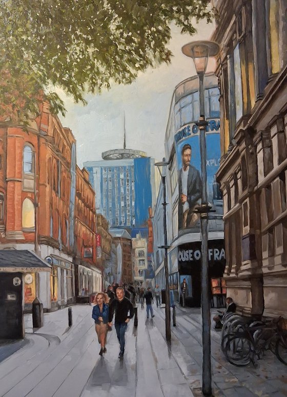 City Walk -The Hayes towards Wharton Street
