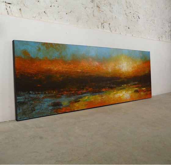 Promised Shore  (Extra Large Panoramic Seascape)