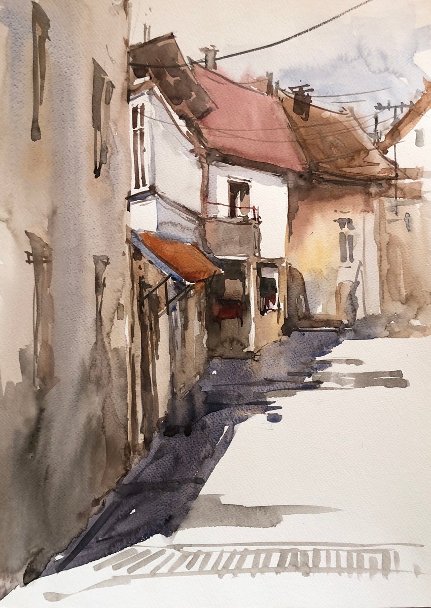 Watercolor 30 by Olga Beloborodova