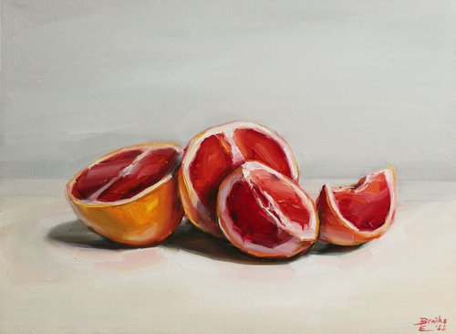 red orange by Catherine Braiko