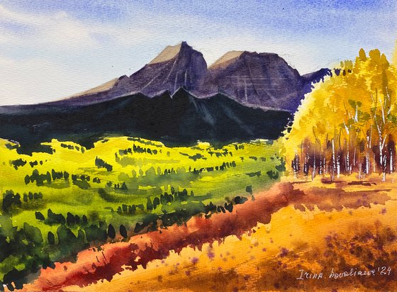 Golden Autumn Peaks