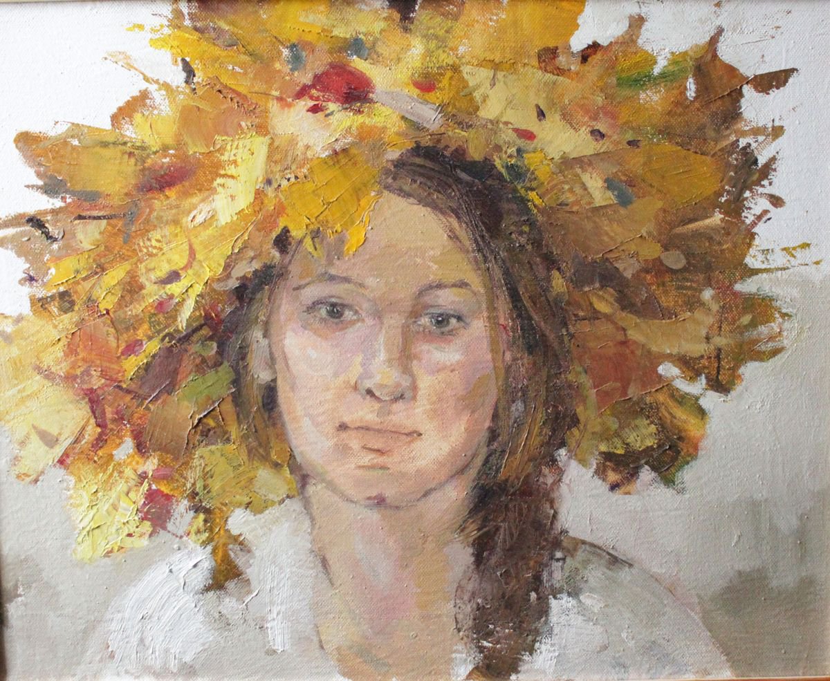portrait of Svetlana by Aleksandra Kodentceva