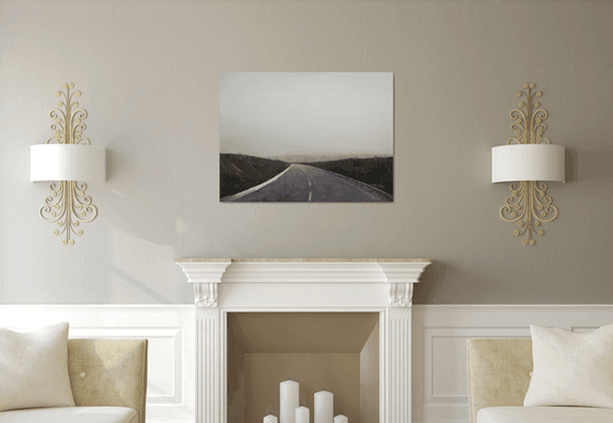 Where are you going? 40x30" 107x76cm Contemporary Art by Bo Kravchenko