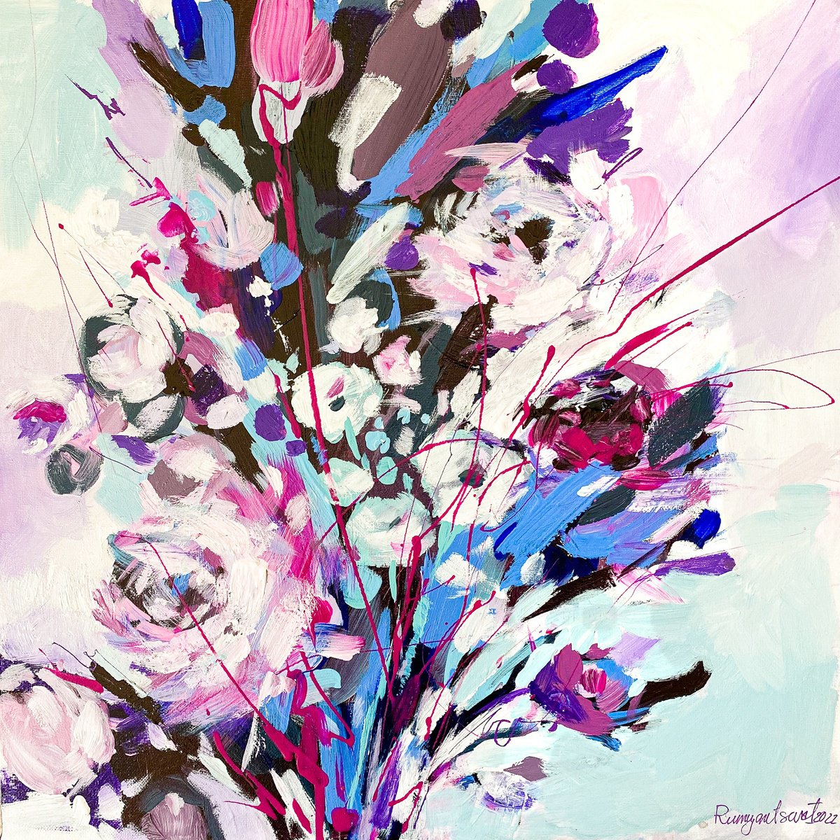 Vibrant Flowers 2 by Irina Rumyantseva
