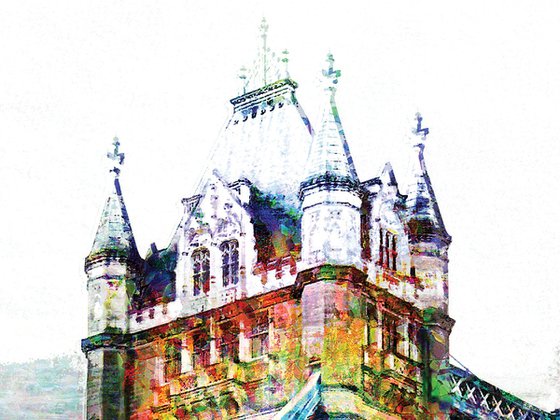 Colores, Puente de la Torre/XL large original artwork