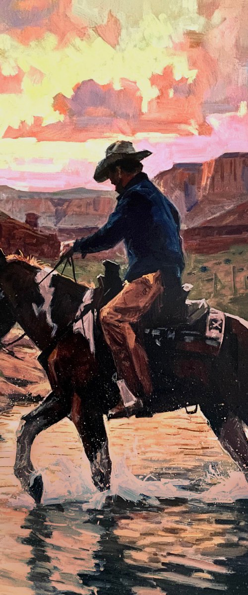 Canyon Crossing by Paul Cheng