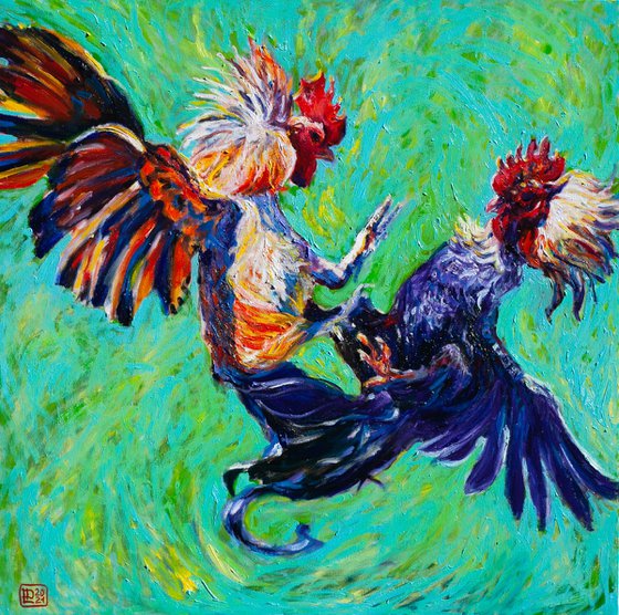 Fighting Roosters