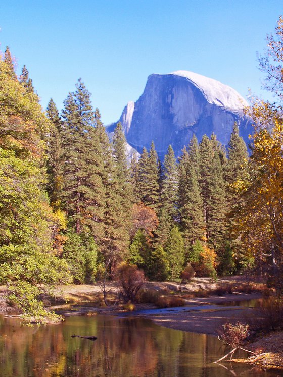 Half Dome and the Merced River