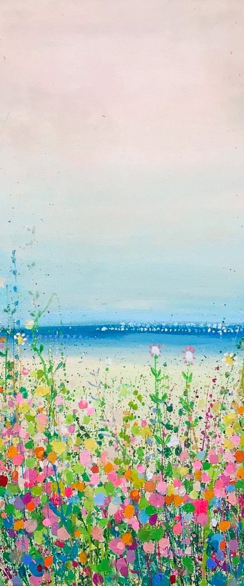 Dark Blue Seas, and Pink Skies by Sandy Dooley