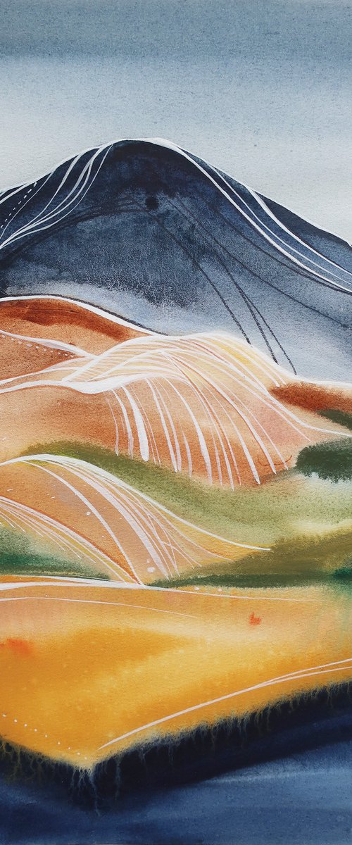 Scotland mountains by Alla Vlaskina