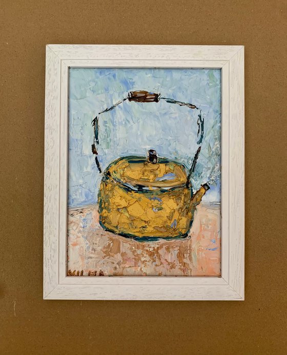Still Life with a Golden Teapot