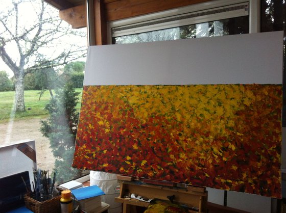 SOLD Autumn in The Forest