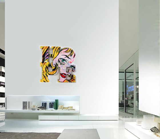 Hope – after Roy Lichtenstein
