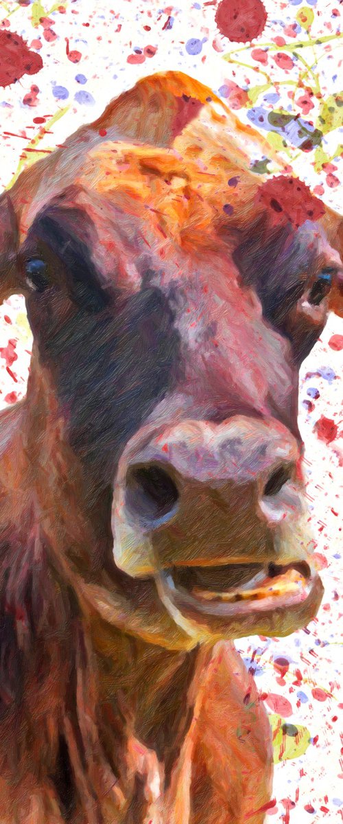 Painted Cow... by Martin  Fry