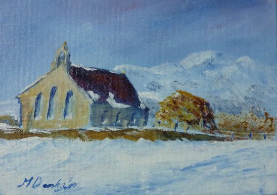 Trossachs Kirk in Winter