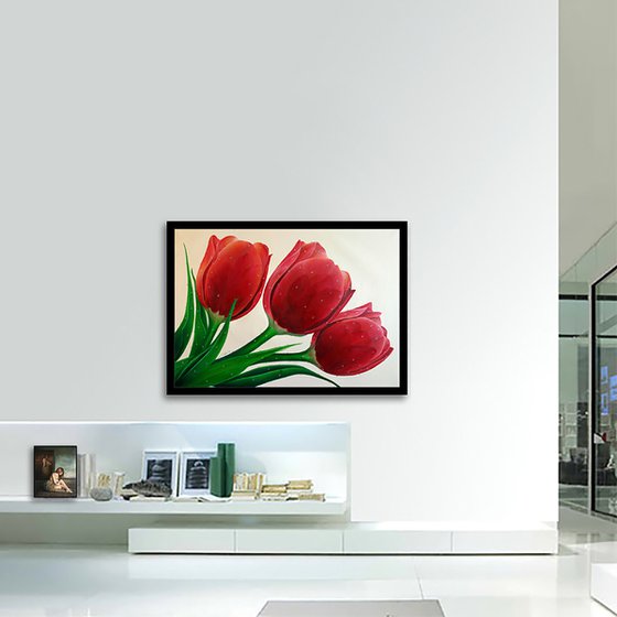 Red Tulips