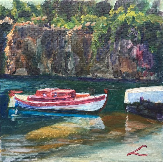 Boat at Agios Nicolaos