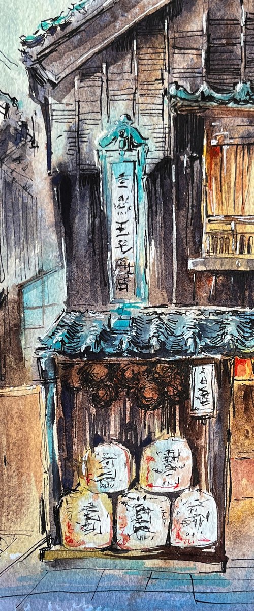 Sketches of Japan#19 by Larissa Rogacheva
