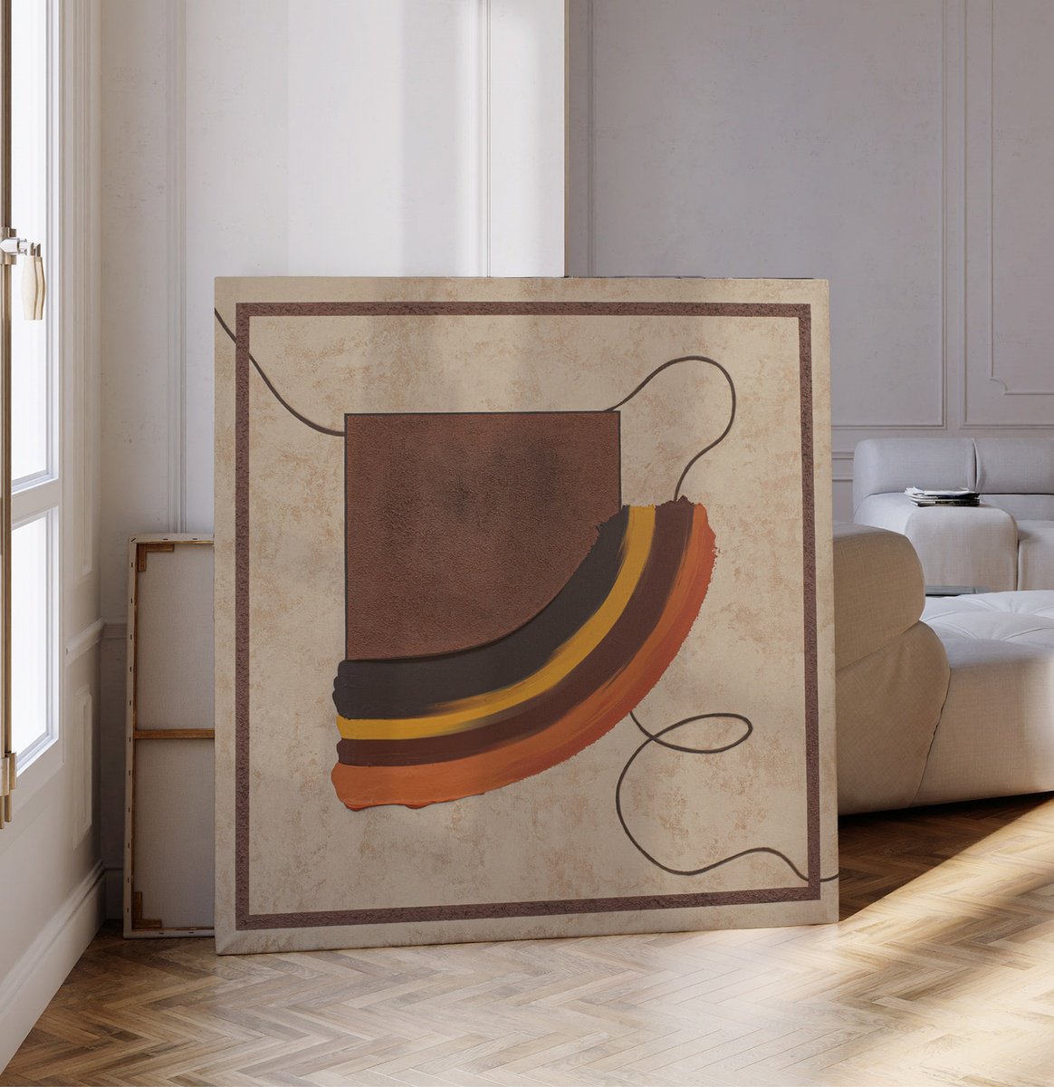Scent Of Coffee By Cristina Simeoni, 40 X 40, Artwork For Sale On Artfinder