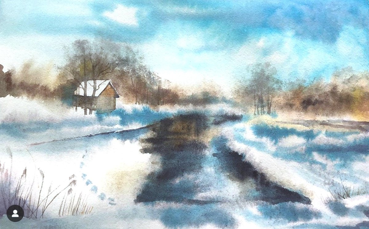 Winter Landscape by OXYPOINT