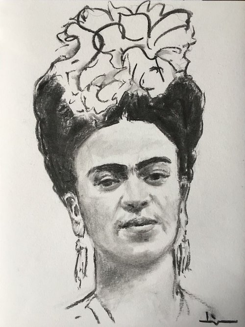 Frida Kahlo 5 by Dominique Dève
